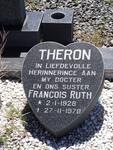 THERON Francois Ruth 1928-1978