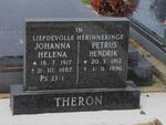 THERON Petrus Hendrik 1912-1996 & Johanna Helena 1917-1987