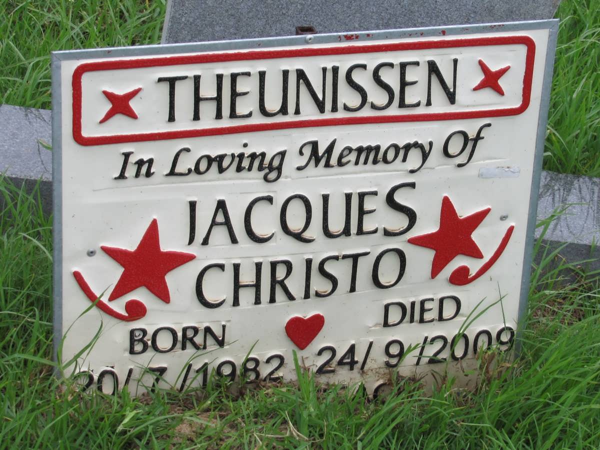 THEUNISSEN Jacques Christo 1982-2009