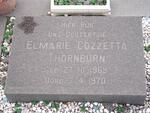 THORNBURN Elmarie Cozzetta 1969-1970