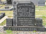 TITTERINGTON  John Wallace 1905-1986 & Margaret Mary Eleanor 1907-1967