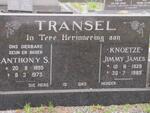 TRANSEL Anthony S. 1955-1975 :: KNOETZE Jimmy James 1928-1989