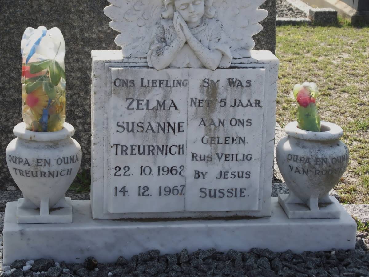 TREURNICH Zelma Susanne 1962-1967