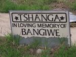 TSHANGA Bangiwe Winnie 1934-2003