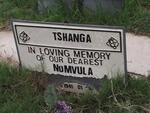 TSHANGA Nomvula 1941-2005