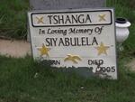 TSHANGA Siyabulela 1982-2005