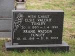 TUNLEY Frank Watson 1916-2003 & Elsie Valerie 1920-1998