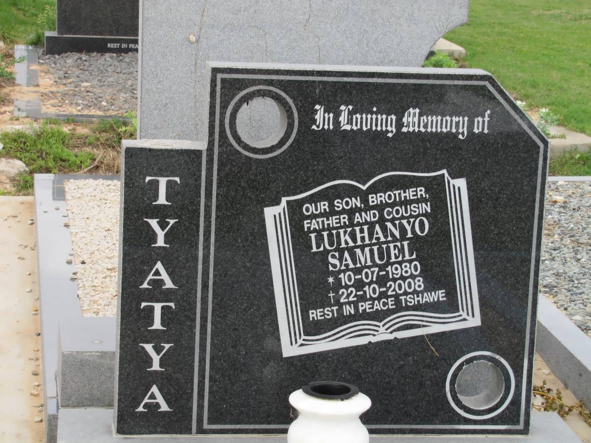 TYATYA Lushanyo Samuel 1980-2008