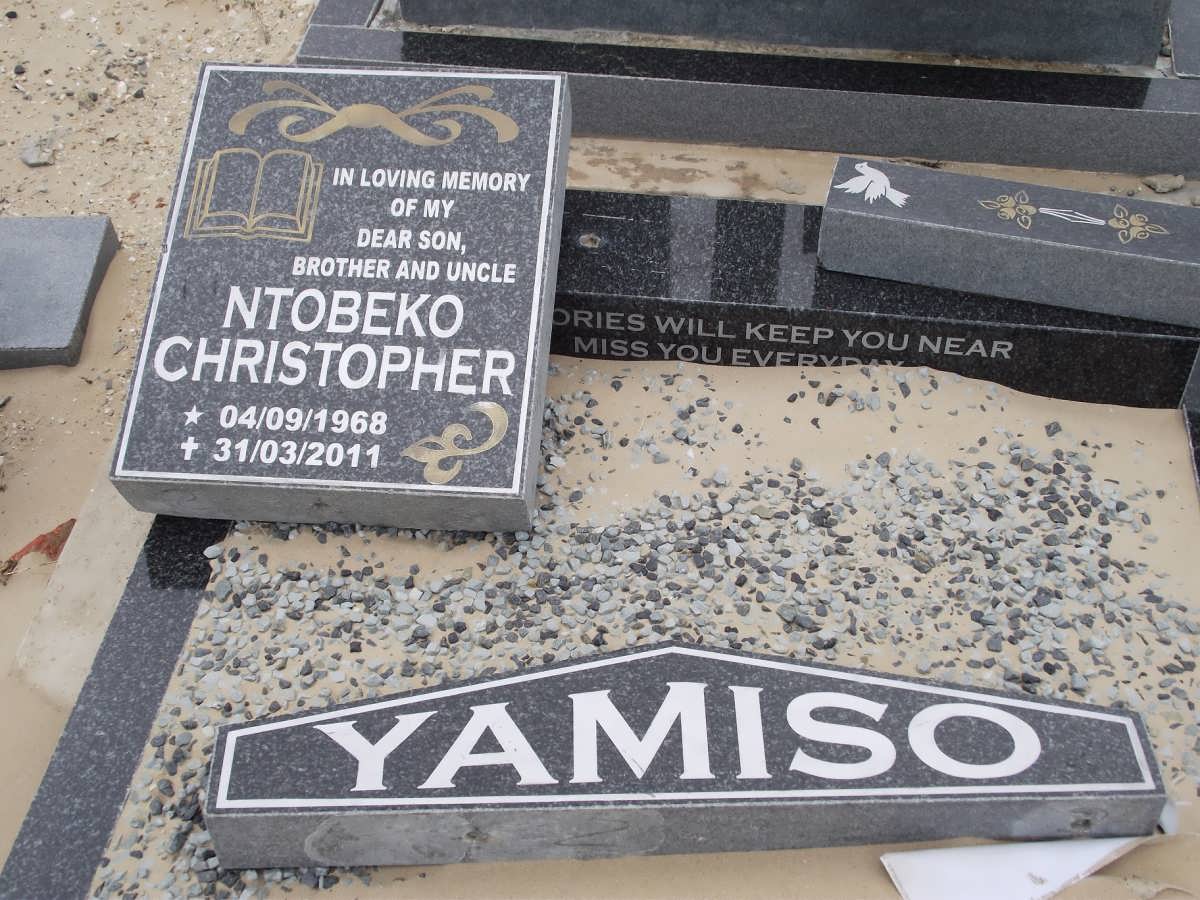 YAMISO Ntobeko Christopher 1968-2011