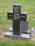 YOUNG Cyril 1933-2001 & Ficka 1934-