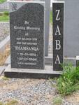 ZABA Thamsanqa 1973-2008