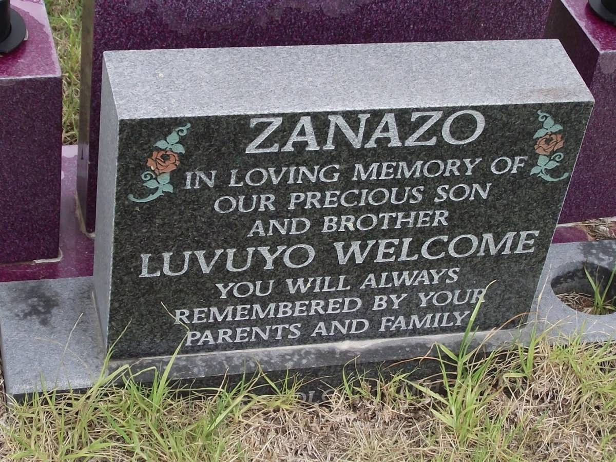 ZANAZO Luvuyo Welcome 1986-2002