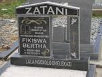 ZATANI Fikiswa Bertha 1944-2011