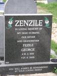 ZENZILE Fezile George 1932-2005