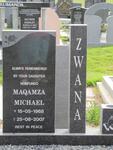 ZWANA Maqamza Michael 1968-2007