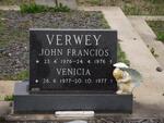 VERWEY John Francios 1976-1976 :: VERWEY Venicia 1977-1977