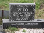 VETO Bulelwa Ethel 1965-2004