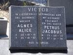 VICTOR Agnes Alice 1919-1987 :: VICTOR Petrus Jacobus 1932-1978