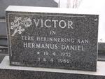 VICTOR Hermanus Daniel 1952-1986