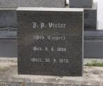VICTOR J.P. nee COOPER 1888-1970