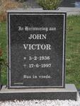 VICTOR John 1936-1997