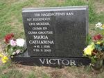 VICTOR Maria Catharina 1938-2003