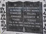 VISSER Cornelius Johannes 1904-1962 & Elizabeth M. 1906-1988