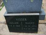 VISSER Julian -1969 :: VISSER Barry 1970-1971