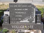 VOLLGRAAFF Petronella Jacoba 1903-1984