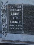 LUDWIG Louie, von 1936-1976