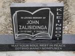 KLEINBOOI John Zalisidinga 1942-2011