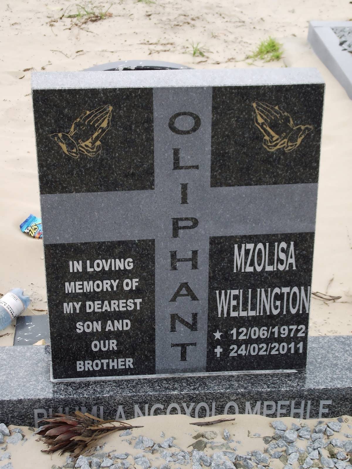 OLIPHANT Mzolisa Wellington 1972-2011