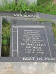 WABANE Nomsitho Moira 1972-2008