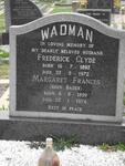 WADMAN Frederick Clyde 1893-1972 & Margaret Frances BAUER 1899-1974