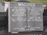 WAGENER Joachim Marthinus 1912-1995 & Susara Johanna DE LANGE 1912-1997