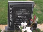 WAGENER Marius 1963-2010