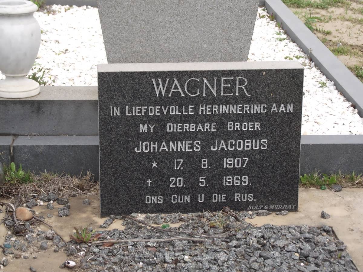 WAGNER Johannes Jacobus 1907-1969