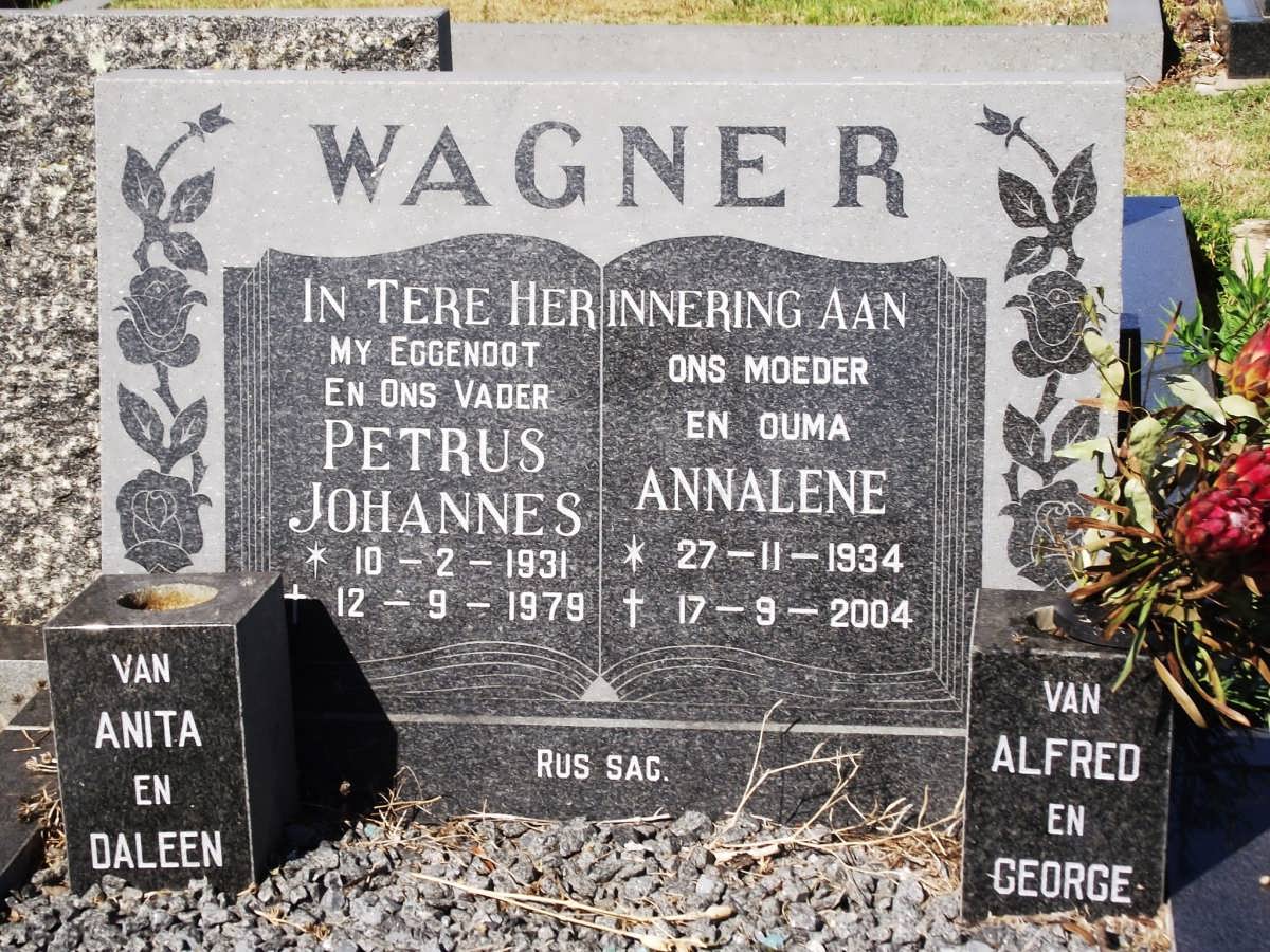 WAGNER Petrus Johannes 1931-1979 & Annalene 1934-2004