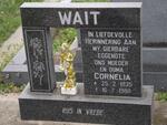 WAIT Cornelia 1935-1980