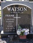 WATSON Francis 1921-2003