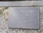 WEIDEMAN F.B.J. 1892-1975