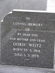 WEITZ Doris G.M. 1914-1979