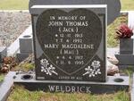 WELDRICK John Thomas 1913-1992 & Mary Magdalene 1917-1995.JPG