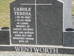 WENTWORTH Carole Teresa 1947-1999