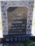 WESSON Patrick Raymond 1936-1963