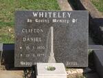 WHITELEY Clifton Daniel 1970-1977