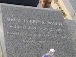WHYTE Mary Theresa 1921-1989