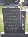 WILKEN Willem Andries Jacobus 1934-1989