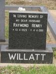 WILLATT Raymond Henry 1923-1981