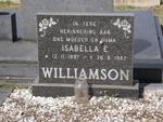 WILLIAMSON Isabella E. 1897-1982